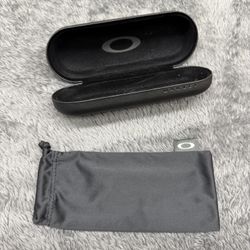 Bundle of Black Oakley Hard and Soft Cases. Total price for the pair.  