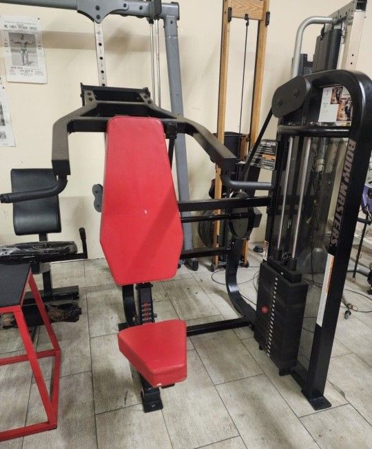 Body Master Shoulder Press Commercial Gym Equipment Exercise Fitness Weight Machine