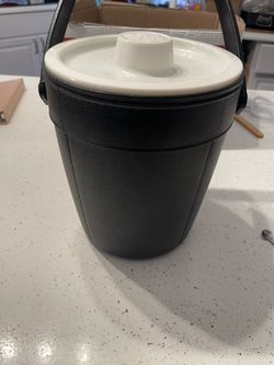 Ice Bucket Fake Leather Looking