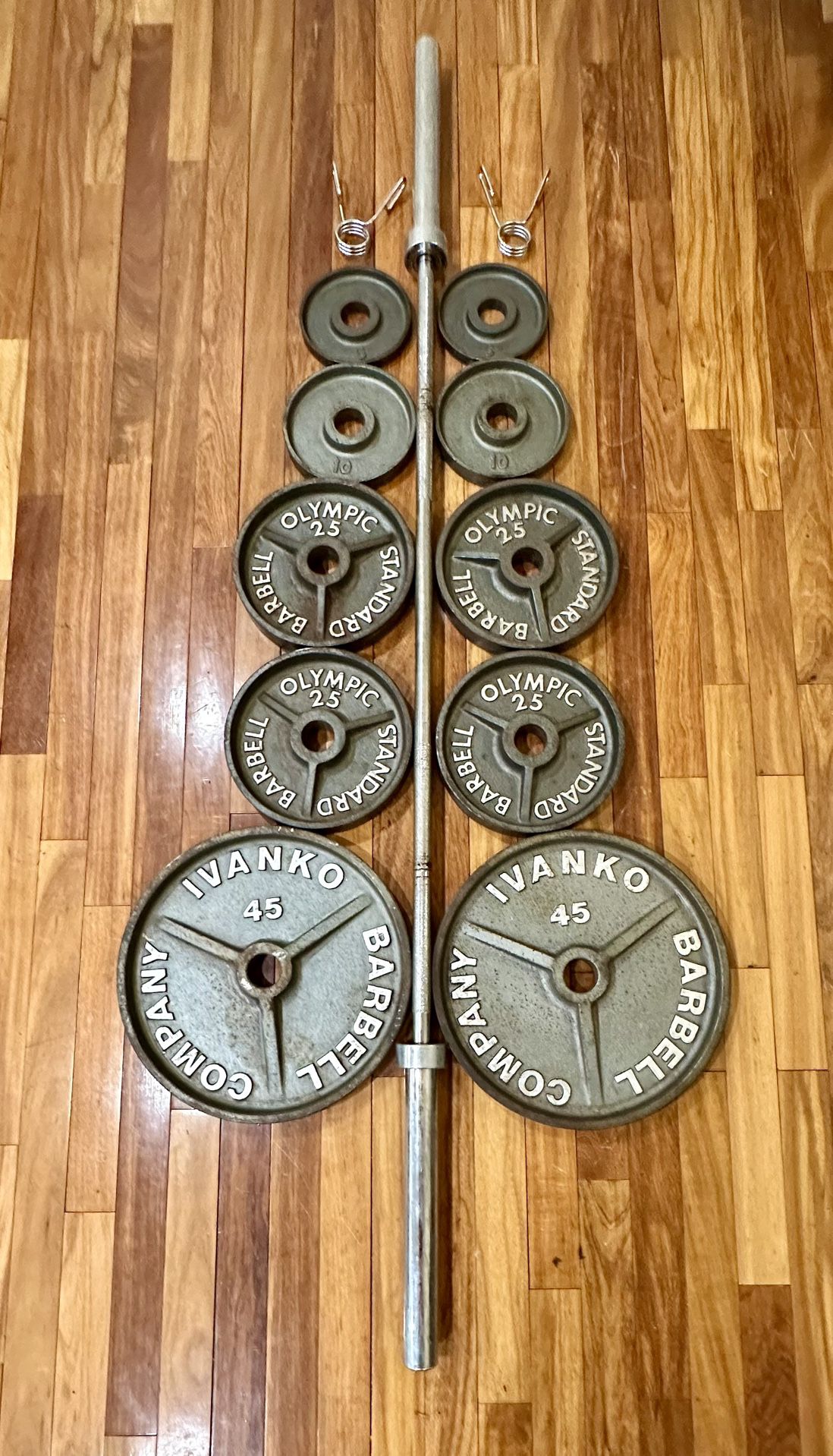 Ivanko Olympic Weight Set (265lbs) 