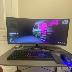 Wide screen monitor