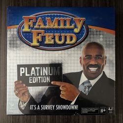 Family Feud Platinum Edition Board Game Sealed
