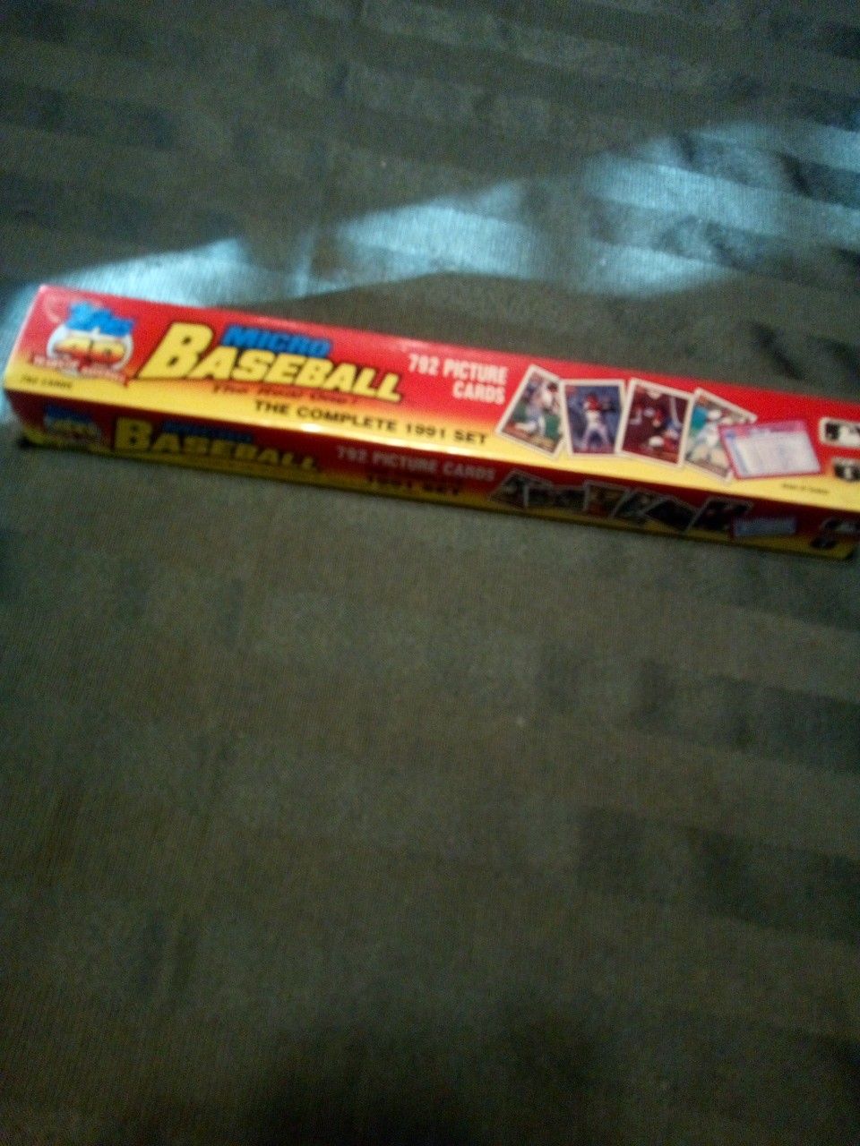 Vintage 1991 Topps/micro baseball 792 card set/new in box