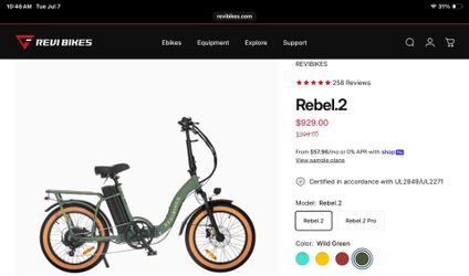Revibike rebel 2
