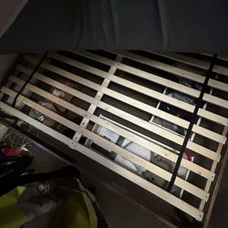 FREE Wooden Platform King Bed Frame 