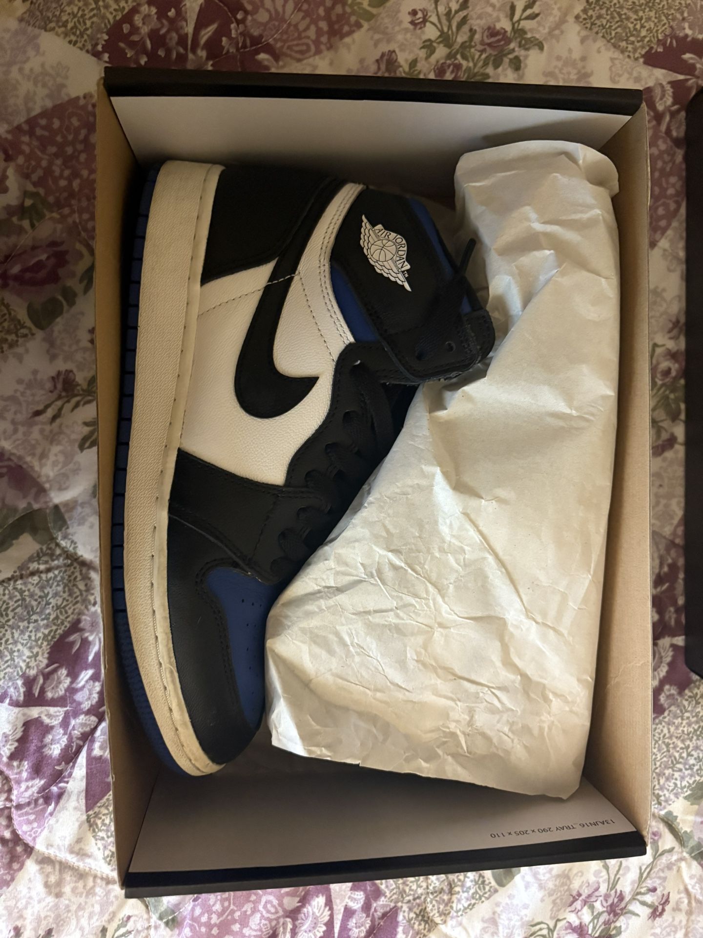 Jordan 1 Blue Sail Size 7