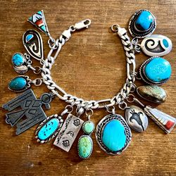 Native American Charm Bracelet