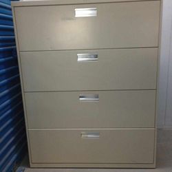 Metal File Cabinet With Key For Legal Or Letter Size Paper 