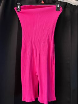 Strapless jumpsuit