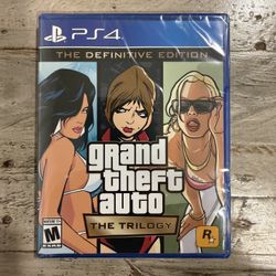 Rockstar Games Grand Theft Auto The Trilogy Definitive Edition PS4 Pro Enhanced