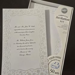Wedding/Shower Invitations 100ct