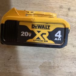 Dewalt 20v Battery With New Charger