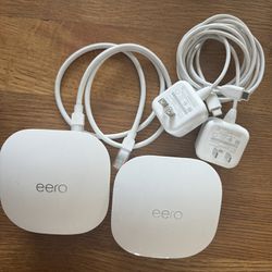 Set Of 3 Amazon eero mesh WiFi router