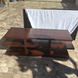 Solid wood TV stand for sale
