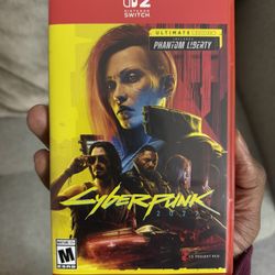 Nintendo Switch 2: Cyberpunk 2077 Ultimate Edition (Includes Phantom Liberty DLC) Game.  