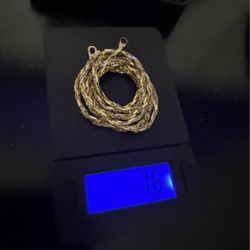 14k Italy Gold Chain (FIRM) or TRADES