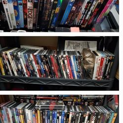 Huge Lot Of Dvd's Over 250 All Genres 