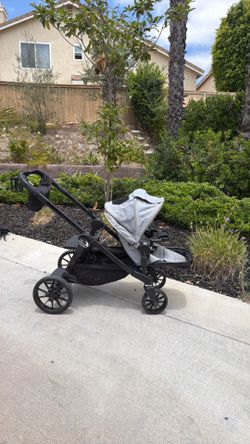 Baby Jogger City Select 2 Stroller - Radiant Slate: Infant Compatibility, Adjustable Handle, Dual Conversion, Foam Tires