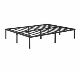 Heavy duty black steel slat Ben frame