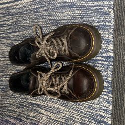 vintage doc marten oxford shoes