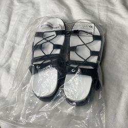 Black And White Platforms Size 8.5