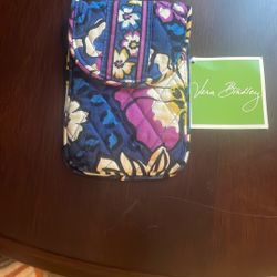 Used Vera Bradley Cell Phone Holder, Wallet 