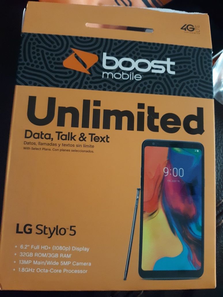 Boost Mobile Stylo 5