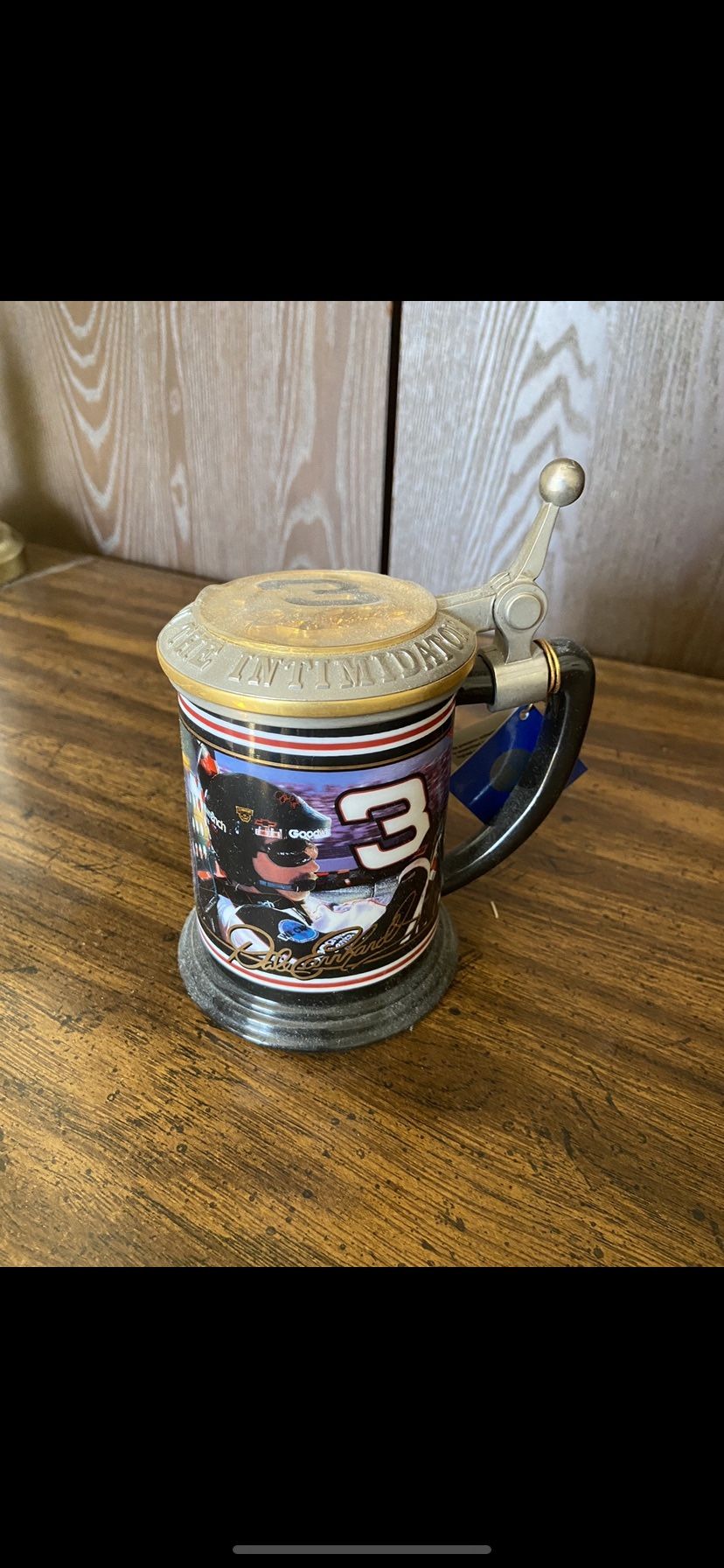 Antique Dale Earnhardt Tankard