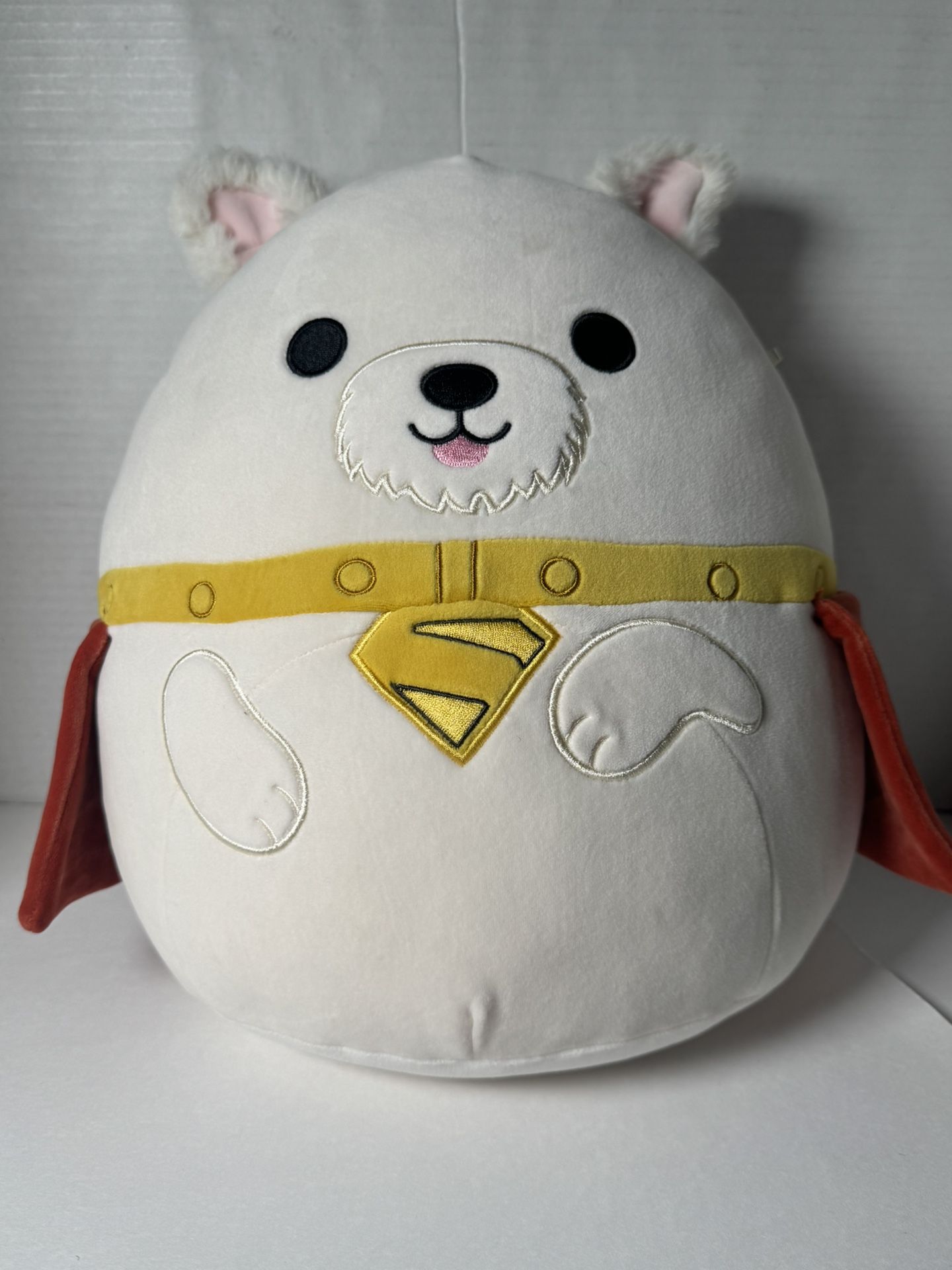 NWOT Defect Last Photo Mark I have not tried to remove mark Krypto Squishmallow Superman DC Comics 12” Inch Plush 2025