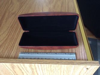 Eyeglass case brown