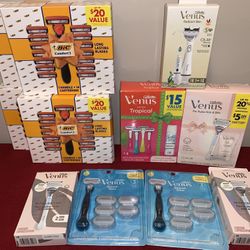 BRAND NEW Gillette/ BIC Disposable Razor Gift Sets