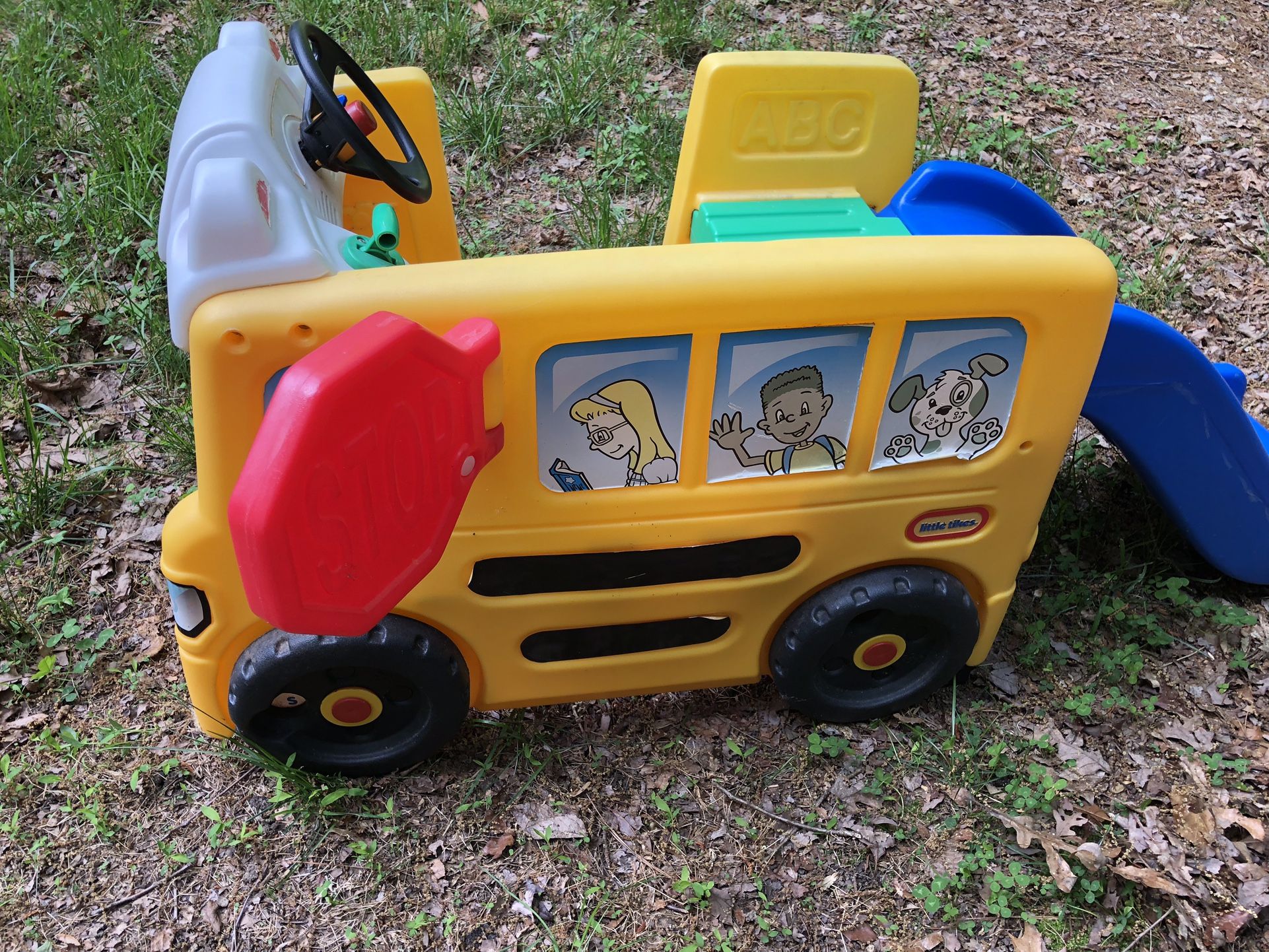 Little Tykes Outdoor Bus Slide