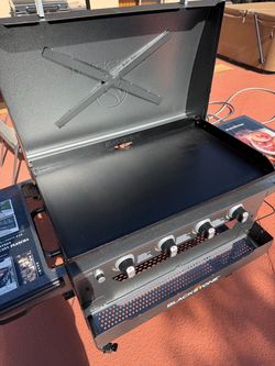 Blackstone 36” Omnivore Griddle with Hinged Hood and Soft Cover