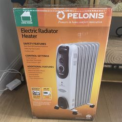 Pelonis Electric Radiator Space Heater