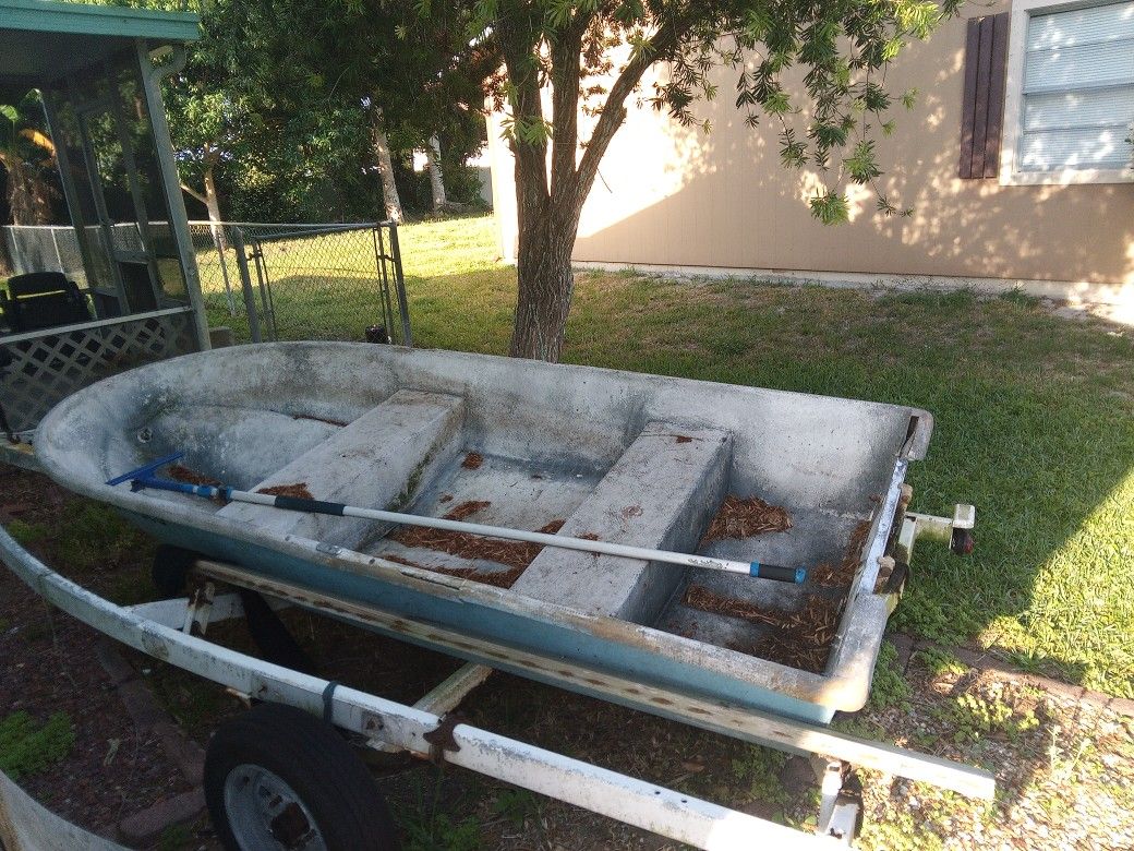 Small Fiberglass Boat