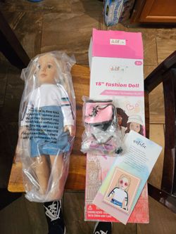 New Dollfun 18" Tall Natalie The Fashion Doll