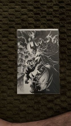 Batman Black and White Variant Comic Book