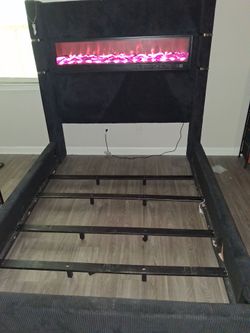Queen bed frame