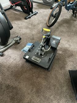 Heat Press with Additional Accessories