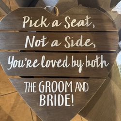 Pick a seat not a side stand