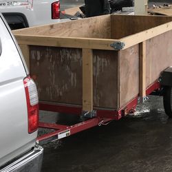 Heavy Duty 4x8 Utility Trailer With Title