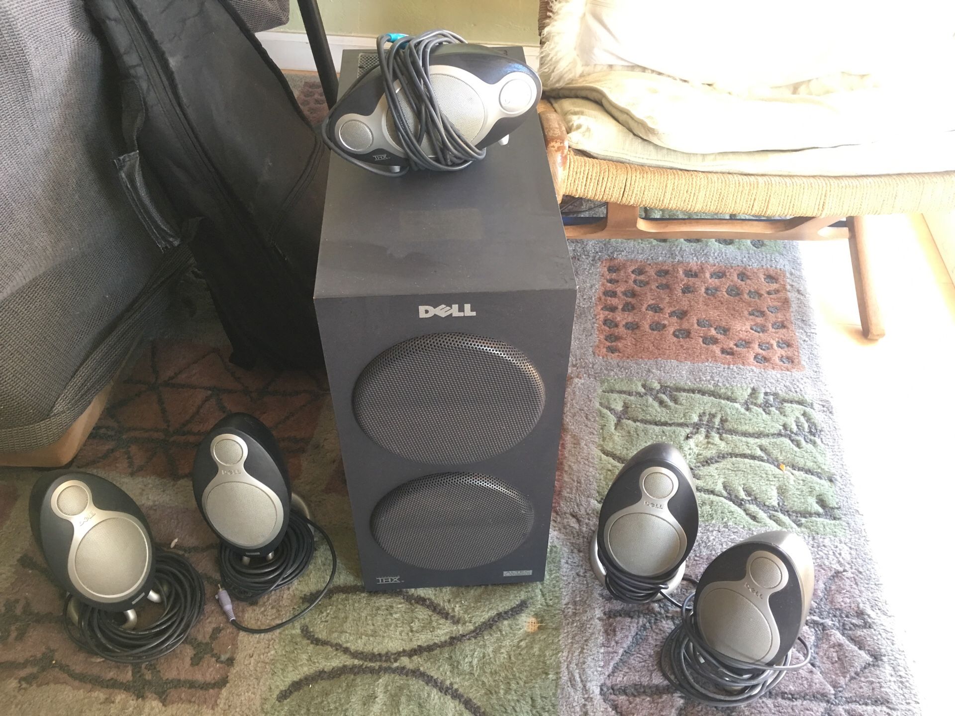 Altec Lansing THX surround sound system by Dell