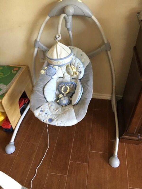 InGenuity by Bright Starts Cradle Sway Swing- Turtles🐢