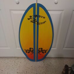 Rare Strand Imports Wave Action Vintage Skim Board