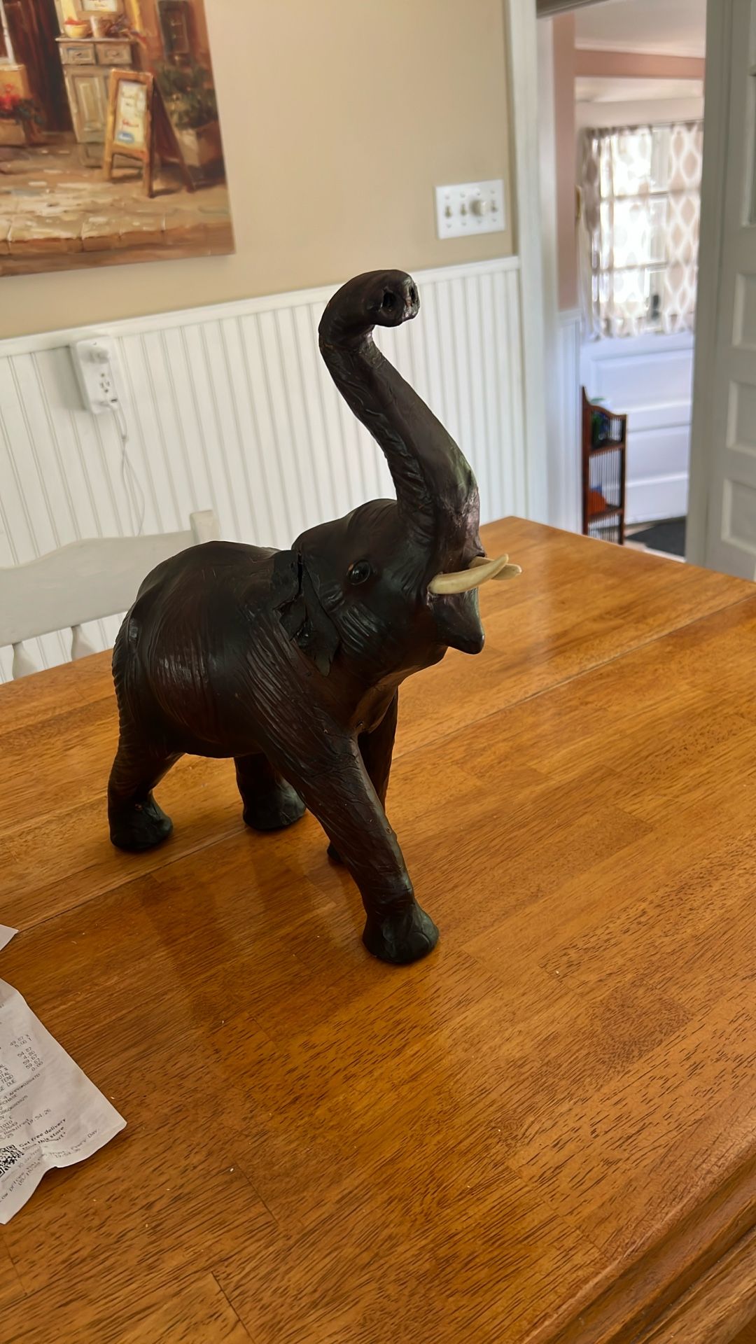 Leather elephant
