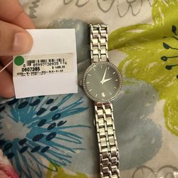 Authentic Movado Museum Women’s Watch | Diamond Bezel | Stainless Steel