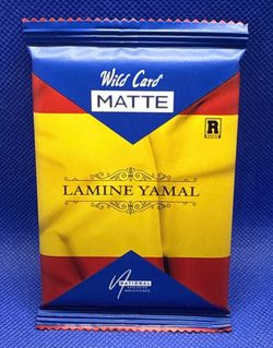 LAMINE YAMAL 2025 Wild Card Matte ROOKIE National Exclusive Pack  $25 Each pack. 3 Available - 3 for $65! Chase: 1/1’s & Numbered Cards World Cup Socc