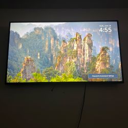 55 Inch Firestick Tv With Screwless Wall Mount