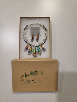 Peg Montana necklace & earrings set