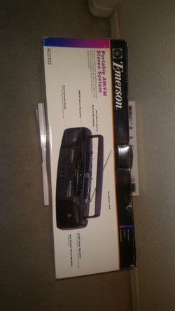 AM/FM Portable Stereo System